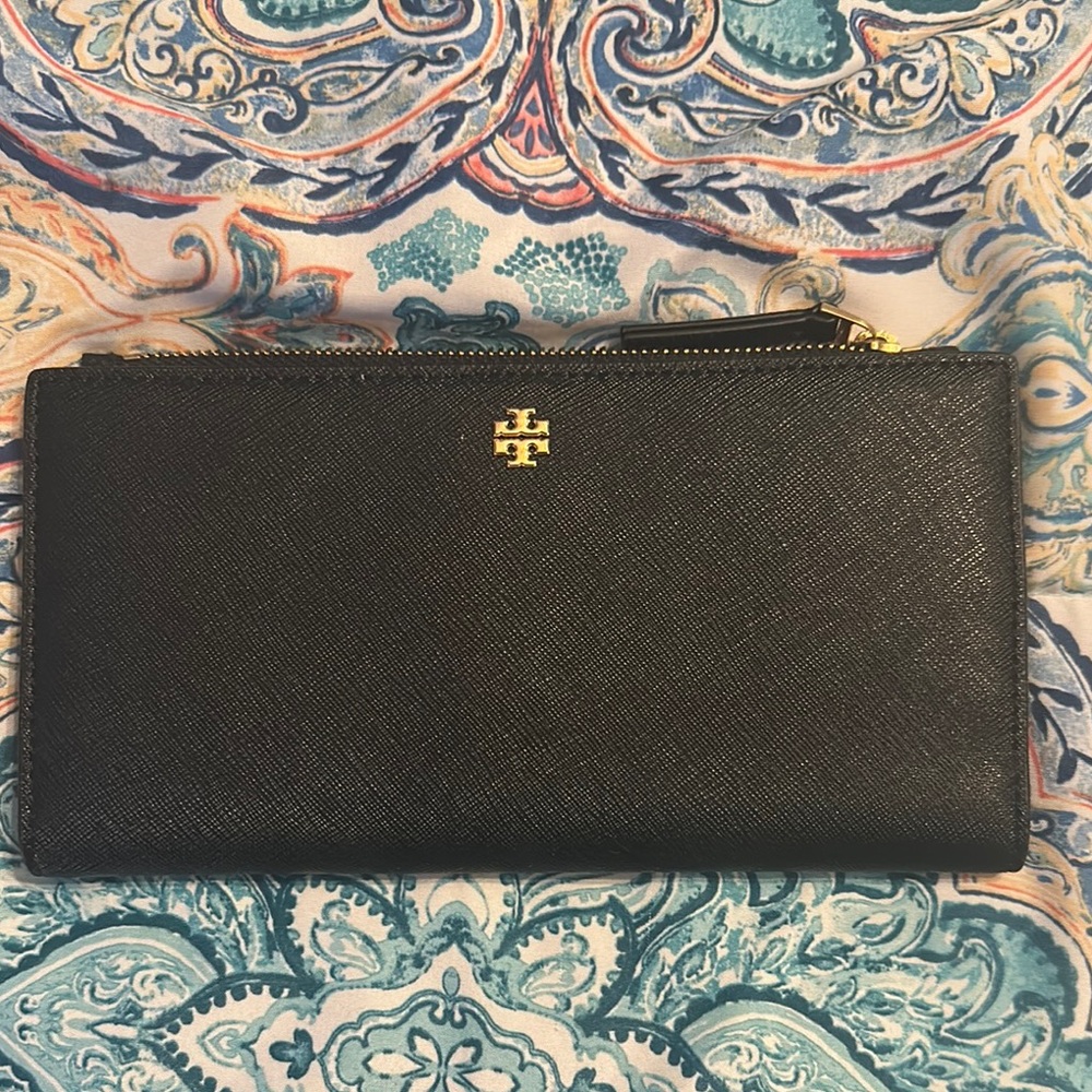 Tory Burch Black Wallet